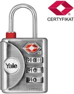 Kłódki - Yale Kłódka podróżna Atest_TSA YTP1 - miniaturka - grafika 1