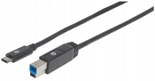 Manhattan Kabel USB, czarny 354998 - Kable USB - miniaturka - grafika 2