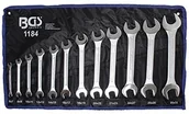 Zestawy narzędziowe - BGS 1184 12-częściowy zestaw płaskich kluczy dwustronnych, 6 x 7-30 x 32 mm - miniaturka - grafika 1