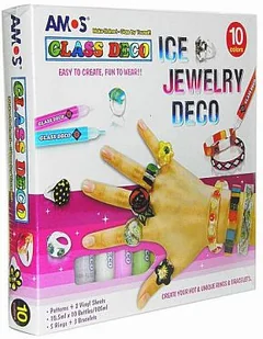 Amos Farba do witraży AMOS 10k. biżuteria GD10P10 - Farby i media malarskie - miniaturka - grafika 2