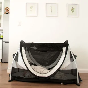 Deryan Peuter BOX Luxe Beżowy - Łóżeczka i kojce - miniaturka - grafika 4