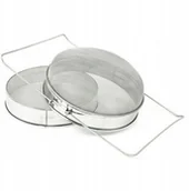 Akcesoria do hodowli zwierząt - Sito podwójne nierdzewne fi225mm (1szt) - wzór 109 - miniaturka - grafika 1