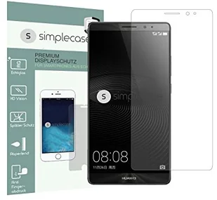simplecase SIMPL ecase Premium folia ochronna na wyświetlacz do telefonu Huawei smartfonów wykonana ze szkła 9H szkło pancerne/prawdziwe/szkło zespolone, 1 szt., przezroczysty BU-0002-321313 - Folie ochronne do telefonów - miniaturka - grafika 4