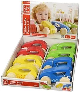 HAPE Małe samochodziki, 8 sztuk - Zabawki interaktywne dla dzieci - miniaturka - grafika 2