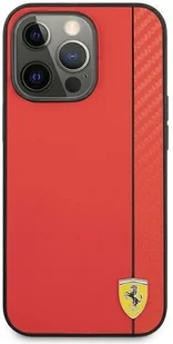 Ferrari FESAXHCP13XRE iPhone 13 Pro Max 6,7" czerwony/red hardcase On Track Carbon Stripe hurtel-78868-0 - Etui i futerały do telefonów - miniaturka - grafika 3