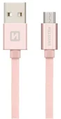 Kable USB - SWISSTEN Kabel USB Micro USB SWISSTEN 0.2 m Różowy 71522105 - miniaturka - grafika 1