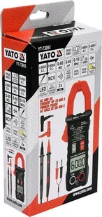 Yato MIERNIK CĘGOWY TRUE RMS Z AUTOMATYCZNYM ZAKRESEM AC/DC 600A - Multimetry - miniaturka - grafika 5
