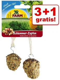 JR Farm 3 + 1 gratis! JR Farm przysmak dla smakoszów 4 szt 4 sztuki - Przysmaki dla ptaków - miniaturka - grafika 2
