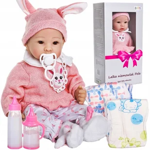 Interaktywna Lalka Bobas mówi pachnie smoczek 61 - Lalki dla dziewczynek - miniaturka - grafika 24