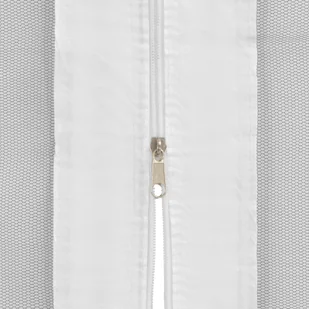 vidaXL Ścianki boczne do namiotu, 2 szt., siatkowe, białe - Pawilony ogrodowe - miniaturka - grafika 5
