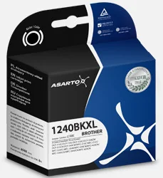 Asarto Tusz AS-B1240BXL czarny zamiennik Brother LC1240BK AS-B1240BXL - Tusze zamienniki - miniaturka - grafika 3
