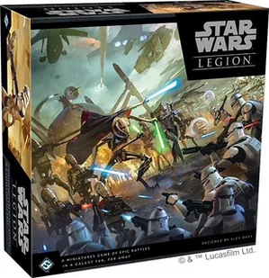 Star Wars: Legion - Clone Wars Core Set Fantasy Flight Games - Gry bitewne - miniaturka - grafika 2