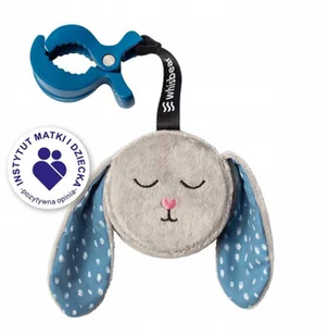 Whisbear Szumiący Króliś Friends of szary - Szumiące zabawki - miniaturka - grafika 2