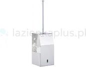 Akcesoria do wc - Merida szczotka toaletowa stal SZ15C - miniaturka - grafika 1