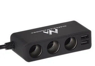 Maclean Rozdzielacz gniazda zaplaniczki MCE117 - Przedłużacze i rozgałęźniki - miniaturka - grafika 4