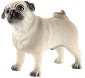 Figurki dla dzieci - Bullyland 65425  figurka do gier, mops Percy, ok. 6 cm - miniaturka - grafika 1