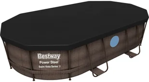 Bestway Lumarko Basen Power Steel z akcesoriami, 488 x 305 x 107 cm 92863 VidaXL - Baseny ogrodowe Bestway Lumarko Basen Power Steel z akcesoriami, 488 x 305 x 107 cm 92863 VidaXL - Baseny ogrodowe - miniaturka - grafika 2