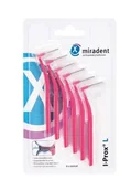 Szczoteczki międzyzębowe - MIRADENT MIRADENT I-PROX L różowe szczoteczki międzyzębowe ultra wąskie 6 sztzt. - miniaturka - grafika 1