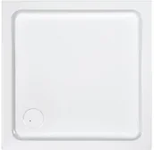 Brodziki prysznicowe - Sanplast Free Line 615-040-1040-01-000 100x100x5  biały - miniaturka - grafika 1