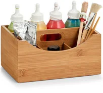 Zeller Organizer z uchwytem bambus 13336 - Pojemniki kuchenne - miniaturka - grafika 5