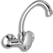 Baterie umywalkowe - Ferro METALIA Bateria umywalkowa/zlewozmywakowa z przyłączem górnym 150mm chrom 55030,0 - miniaturka - grafika 1