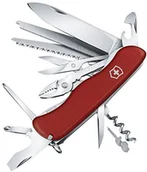 Akcesoria turystyczne - Victorinox scyzoryk dla dorosłych Work Champ, 111 MM, czerwony, One Size 0.8564 - miniaturka - grafika 1