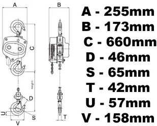 Vidaxl 443 DOSTAWA GRATIS! 44366781 Łańcuchowa hakowa udźwig 5000 kg wysokość podnoszenia 3m) 66781-uniw - Wciągarki Vidaxl 443 DOSTAWA GRATIS! 44366781 Łańcuchowa hakowa udźwig 5000 kg wysokość podnoszenia 3m) 66781-uniw - Wciągarki - miniaturka - grafika 2