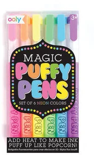 Kolorowe Baloniki Flamastry z Efektem 3D Magicznie Puchnące Magic Puffy 6 kolorów KOLOROWE BALONIKI - Przybory szkolne Kolorowe Baloniki Flamastry z Efektem 3D Magicznie Puchnące Magic Puffy 6 kolorów KOLOROWE BALONIKI - Przybory szkolne - miniaturka - grafika 1