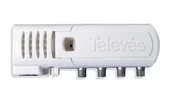 Wzmacniacze antenowe - Televes wzm. domowy szerokop. 1wej/2+1wyj 552240 WZMSZT1/3 - miniaturka - grafika 1