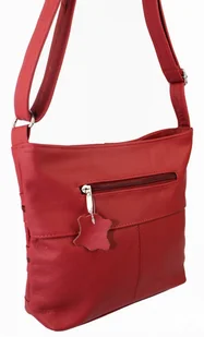 Magre (PL) Torebka Skórzana (PL) Iza Listonoszka Skóra Naturalna MALINOWA - Torebki damskie Magre (PL) Torebka Skórzana (PL) Iza Listonoszka Skóra Naturalna MALINOWA - Torebki damskie - miniaturka - grafika 3