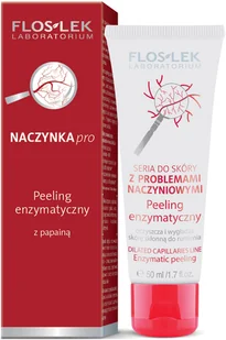 Flos na naczynka peeling enzymatyczny 50 ml - Peelingi i scruby do twarzy - miniaturka - grafika 5