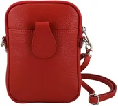 Etui i futerały do telefonów - Barberini's Skórzane etui na telefon - Czerwone jasne idx_887-7 - miniaturka - grafika 1