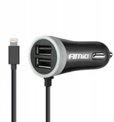 Ładowarki samochodowe - Ładowarka Samochodowa do Telefonu 2,4A Lighting - miniaturka - grafika 1