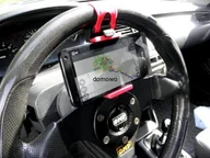 Akcesoria do tabletów i e-booków - UCHWYT KLIPS GSM NA TELEFON TABLET NA KIEROWNICĘ - miniaturka - grafika 1