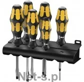 Wera wkrętaki (śrubokręty) do pobijania 6szt. +wieszak Kraftform Plus 932/918 05 (5018287001) - Śrubokręty - miniaturka - grafika 2