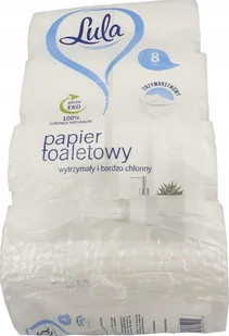 Lula Papier Toaletowy Trzywarstwowy Chłonny 8szt - Papier toaletowy - miniaturka - grafika 2