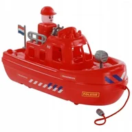 Zabawki do piasku - POLESIE KUTER STRAŻACKI PATROL POW71132 - miniaturka - grafika 1