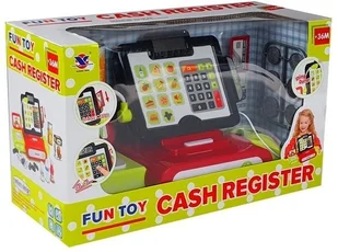 Kasa Fiskalna dotykowa + kalkulator akcesoria - Zabawy w naśladowanie dorosłych - miniaturka - grafika 5