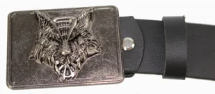 Complex (PL) Pasek Skórzany (PL) Skóra Licowa 40 mm Klamra Pełna Na Bolczyk BLASZKA "WOLF DESIGN " CBOL40/59 - Paski - miniaturka - grafika 4