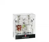 Młynki do soli i pieprzu - Zassenhaus Berlin - zestaw 2 młynków do soli i pieprzu, akrylowe 12 cm, ZS-035612 - miniaturka - grafika 1