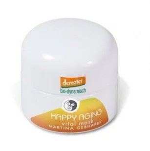 Martina Gebhardt Naturkosmetik Naturkosmetik Naturkosmetik, Happy Aging, maseczka rewitalizująca, 50 ml - Maseczki do twarzy - miniaturka - grafika 2