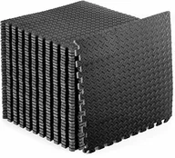 Maty do ćwiczeń - ProsoureceFit ProsourceFit mata do ćwiczeń puzzli, grubość 1/2 cala, nr 144 czarna - miniaturka - grafika 1