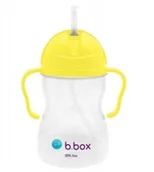 Kubki dla dzieci - B.Box Innowacyjny Kubek Niekapek Żółty 6m+, 240ml - miniaturka - grafika 1