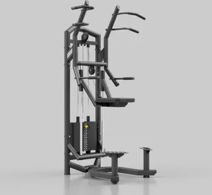 Maszyna ze stosem podciąganie ze wspomaganiem UF-009 - UpForm - Atlasy do ćwiczeń - miniaturka - grafika 2