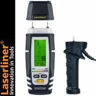 Inne urządzenia pomiarowe - LASERLINER Wilgotnościomierz DampMaster Compact + elektroda ręczna Hammer Probe 082.321A + 082.02 - miniaturka - grafika 1
