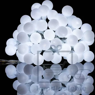 VOLTRONIC Oświetlenie imprezowe 200 LED 20 m zimne białe na baterie - Oświetlenie świąteczne - miniaturka - grafika 5