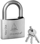 Kłódki - Gerda Kłódka pałąkowa Navy Club KCNP 30 - miniaturka - grafika 1