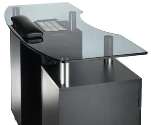 Beauty System Stolik do manicure z pochłaniaczem BD-3453+P CZARN BD-3453+P BLACK - Stoliki do manicure - miniaturka - grafika 6