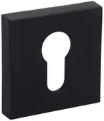 Szyldy i rozety - Infinity Line ROZETA KWADRATOWA WKŁADKA KOLOR CZARNY RYQ B02 RYQ B02 - miniaturka - grafika 1