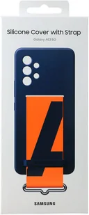 Samsung Oryginalne etui Silicone Cover Strap do Galaxy A53 5G Granatowe 13498X3 - Etui i futerały do telefonów - miniaturka - grafika 10